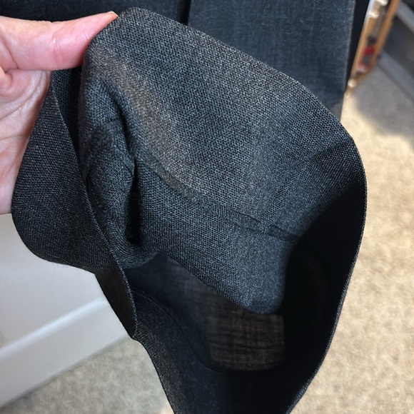 EUC THE ROW women’s blazer and pants  in wool charcoal grey sz 4 sold together - Picture 9 of 16